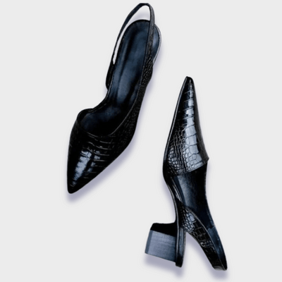 Silja™ - Ortopædiske pumps i læderimitation