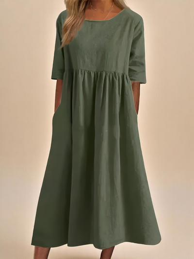Nicoline™ - Midi Kjole