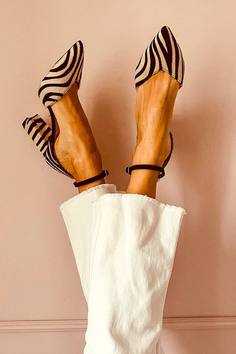 Viola™ - Zebra print hæle