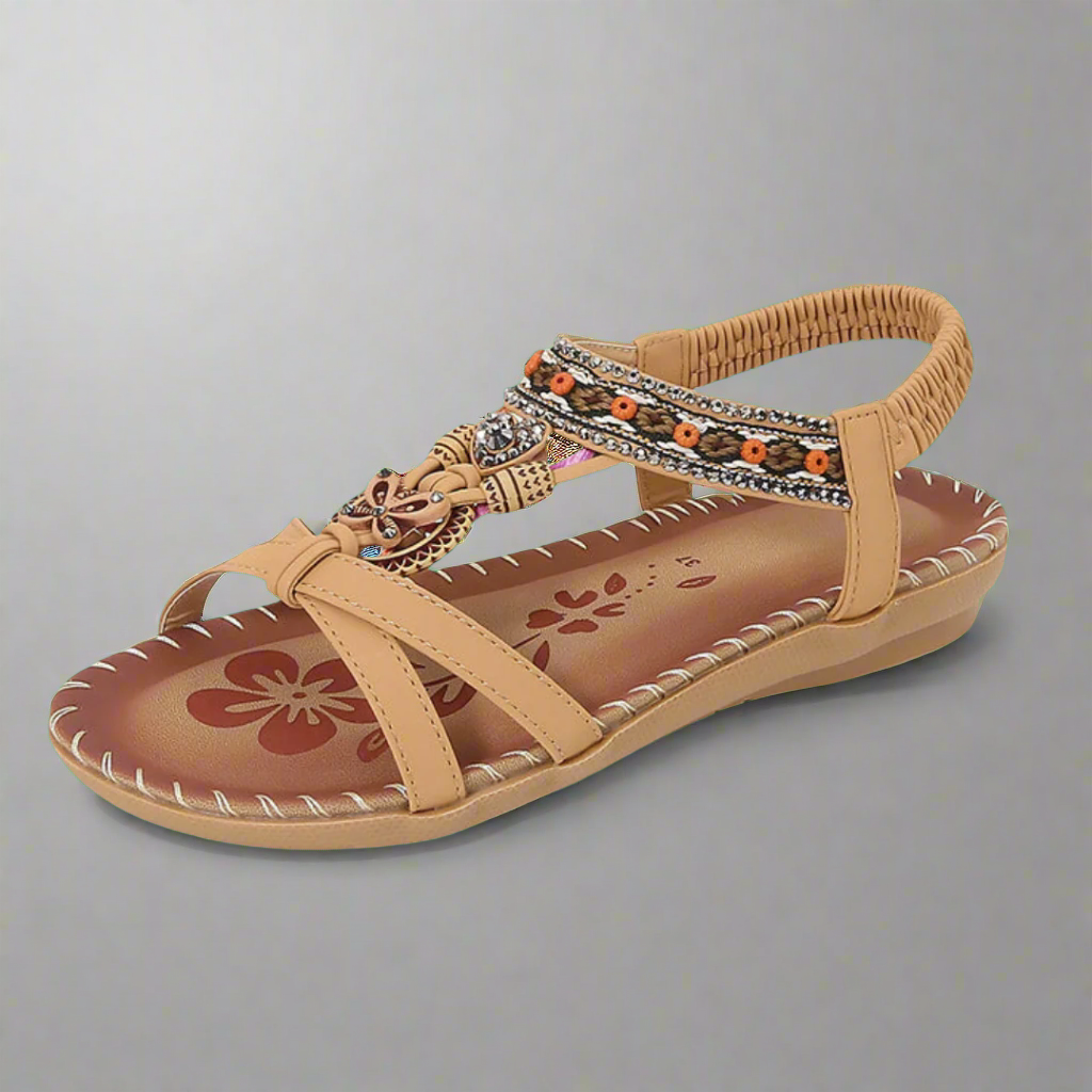 Gudrun™ - Håndlavede sommersandaler