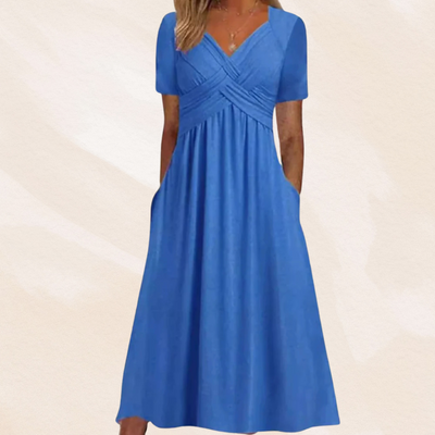 Mirella™ Chic V-hals Kjole