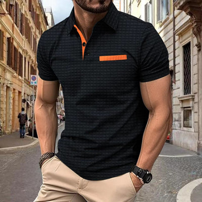 Arne™ - Struktureret poloshirt