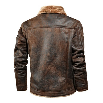 Nordic Sky Herre Sherpa Aviator Jakke