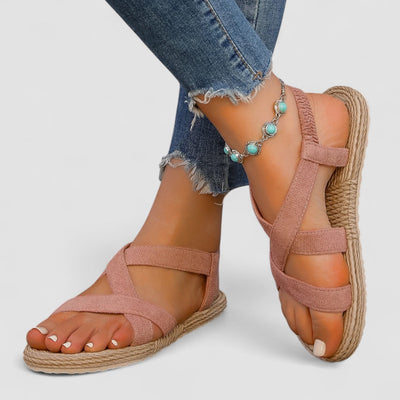 Cora™ - Sandaler med elastiske remme