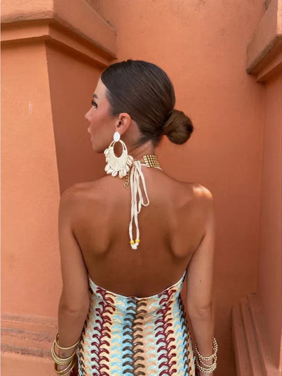 Maxine™ - Elegant halterneck kjole