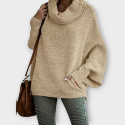 Jorra™ - Elegant sweater med skildpaddemønster