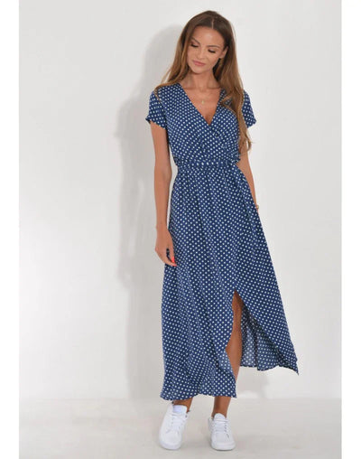 Suzanne™ - Elegant kjole med V-udskæring